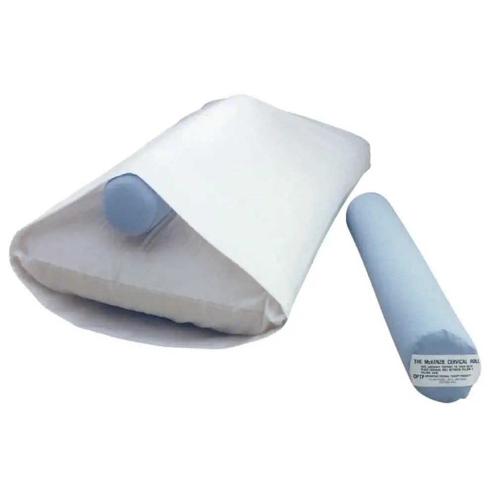 Original McKenzie Cervical Roll Neck Support Pillow Sleep Pain Relief 19.5